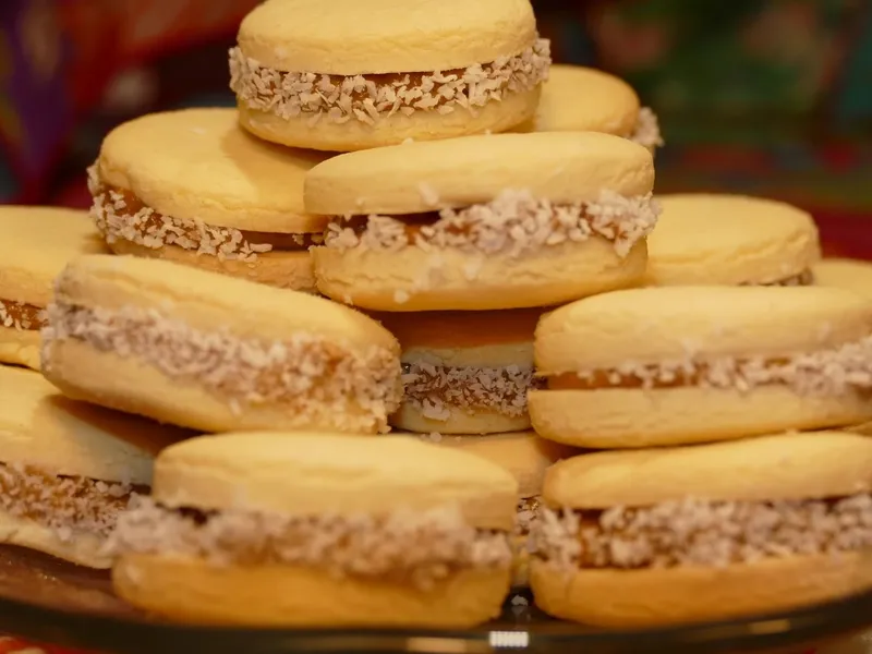 Alfajores de dulce de leche