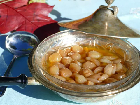 Cebollitas glaseadas