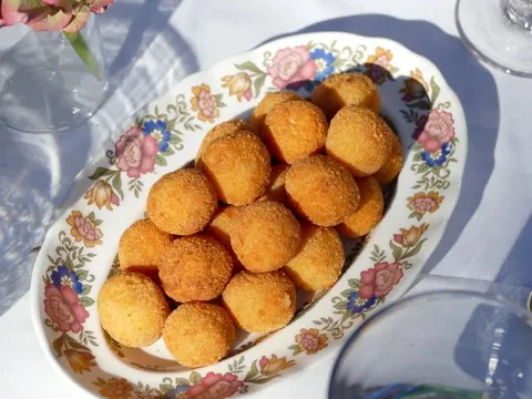 Mini croquetas de jamón