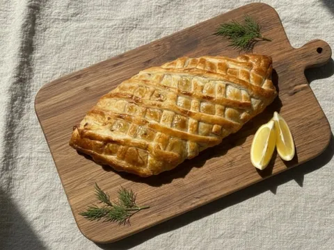 Koulibiac de salmón