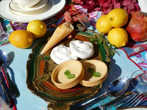 Tartaletas de limón