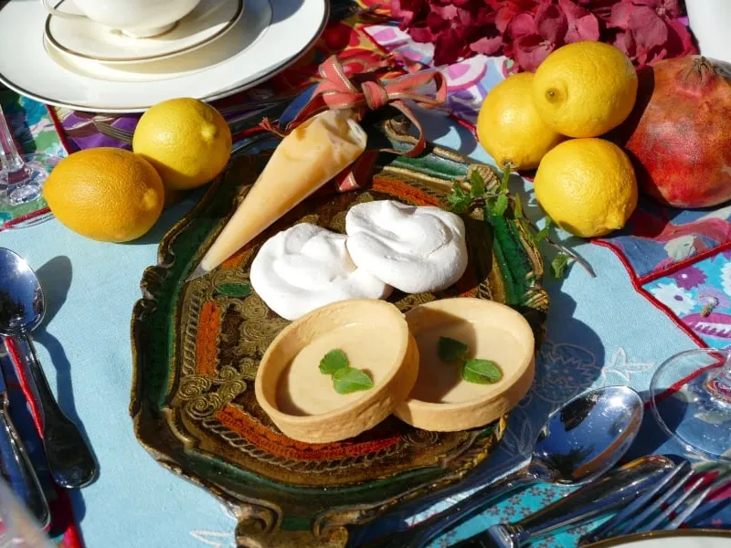 Tartaletas de limón