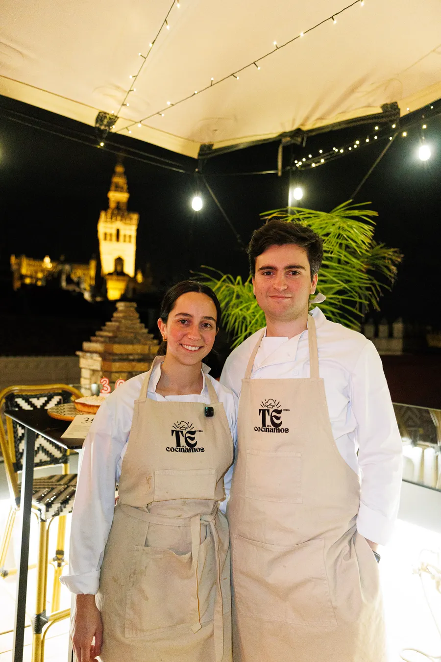 Nuestro equipo preparando un evento