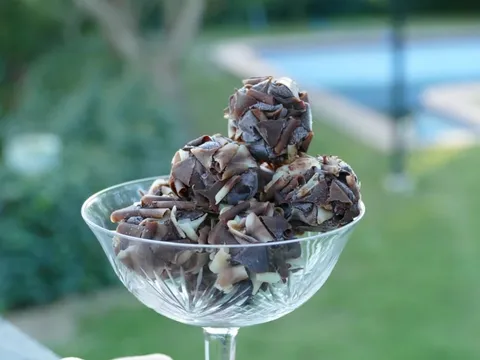 Trufas de chocolate